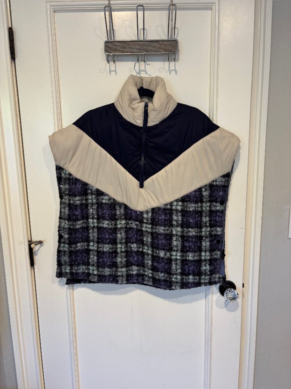 Pilcro Mixed Media Vest (OS)